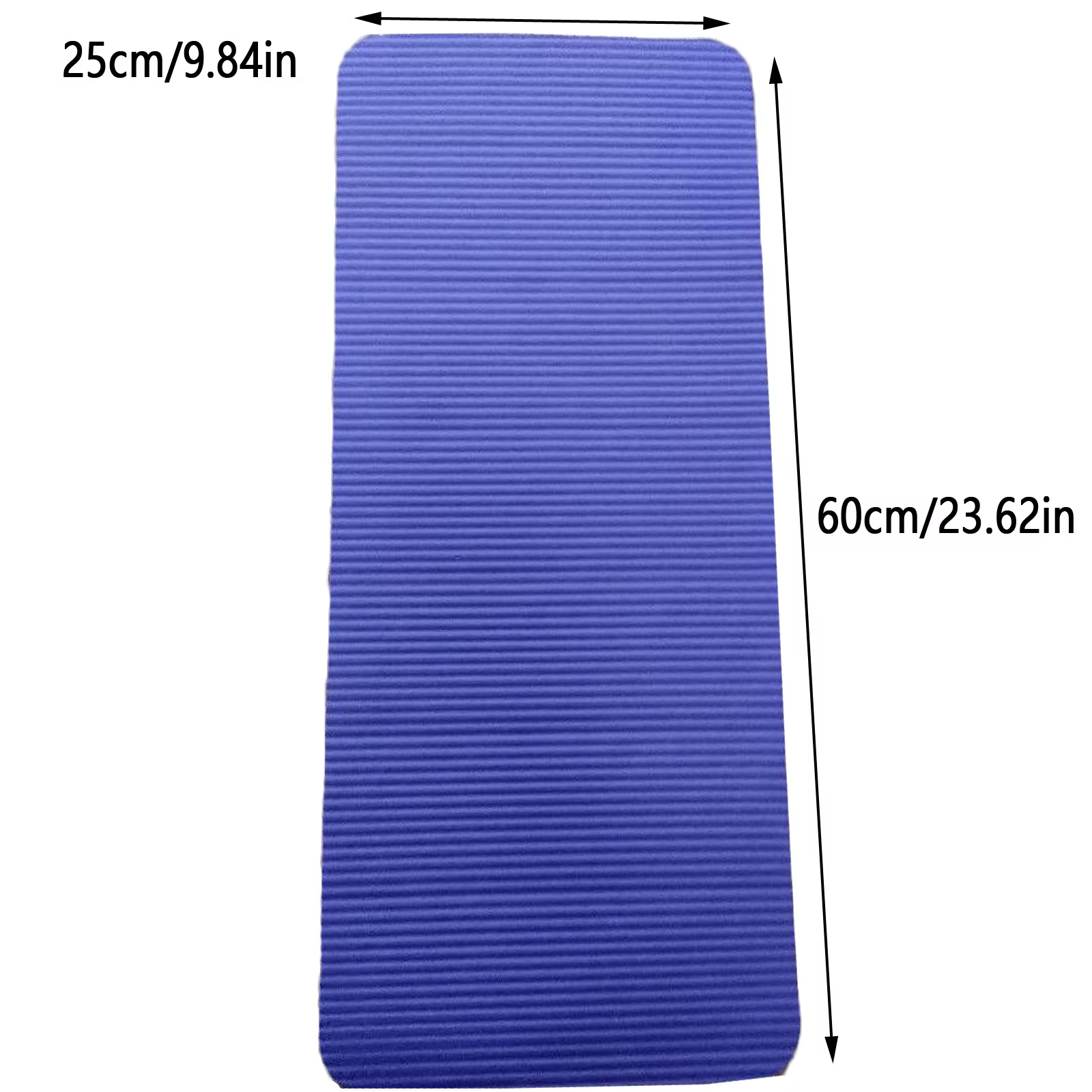 Polymères de Yoga coordonnants, 1.5cm, optique confort, caoutchouc mat pour l'exercice, Yoga et Pilates