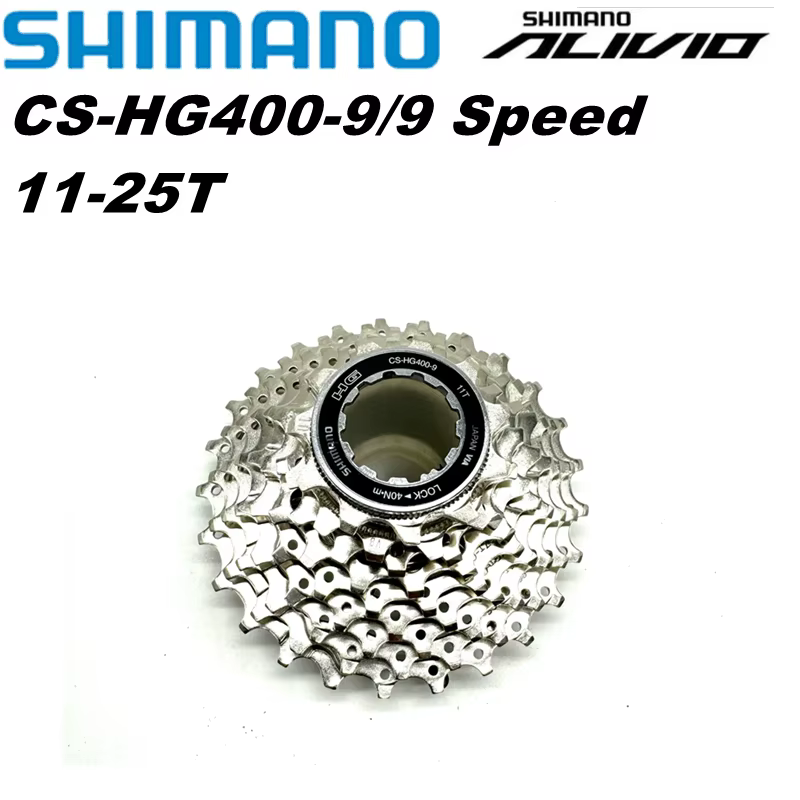 Shimano Alivio M4000 HG400-9 9 vitesses vélo Cassette vtt montagne vélo roue libre HG400 9S 11-28T 11-32T 11-34T 28T 32t 34t 36t