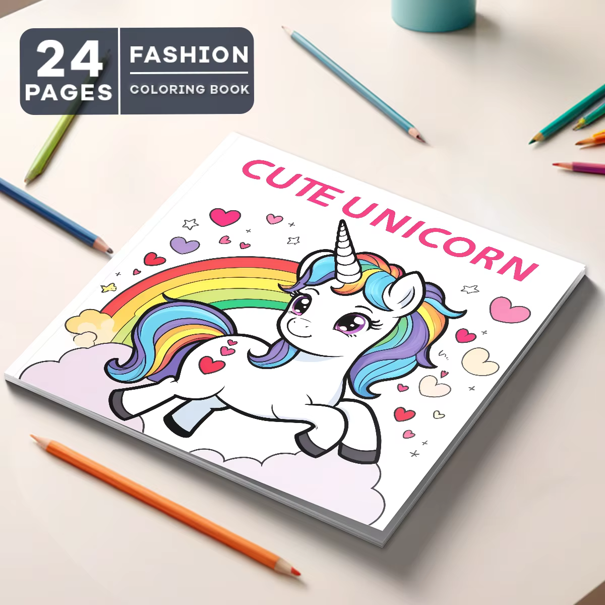 Livre de coloriage Nairobi orn pour adultes, optique premium, liberté, avec AdTosNairobi orns, poneys de comparaison de jeu