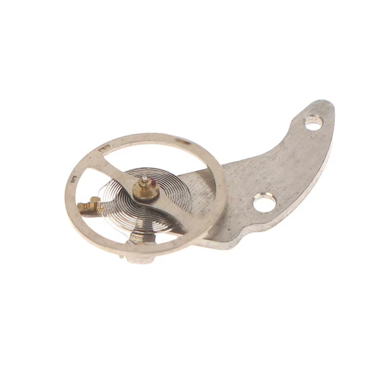 Pièce de montre : Ensemble de roue d'équilibrage 7009 avec pont de roue, universel pour mouvement 7S26, pièces de démontage de roue d'équilibrage