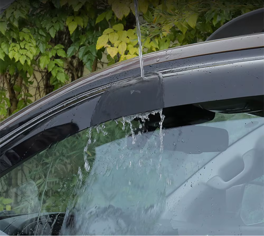 Accessoires automobiles : Pare-pluie et pare-soleil pour vitres, déflecteurs de vent, garnitures de protection contre les intempéries pour VW Volkswagen Polo 2011-2018