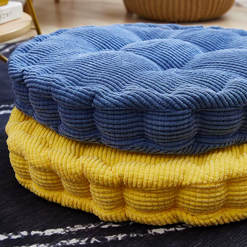 Coussin carré de méditation pour s'asseoir au sol