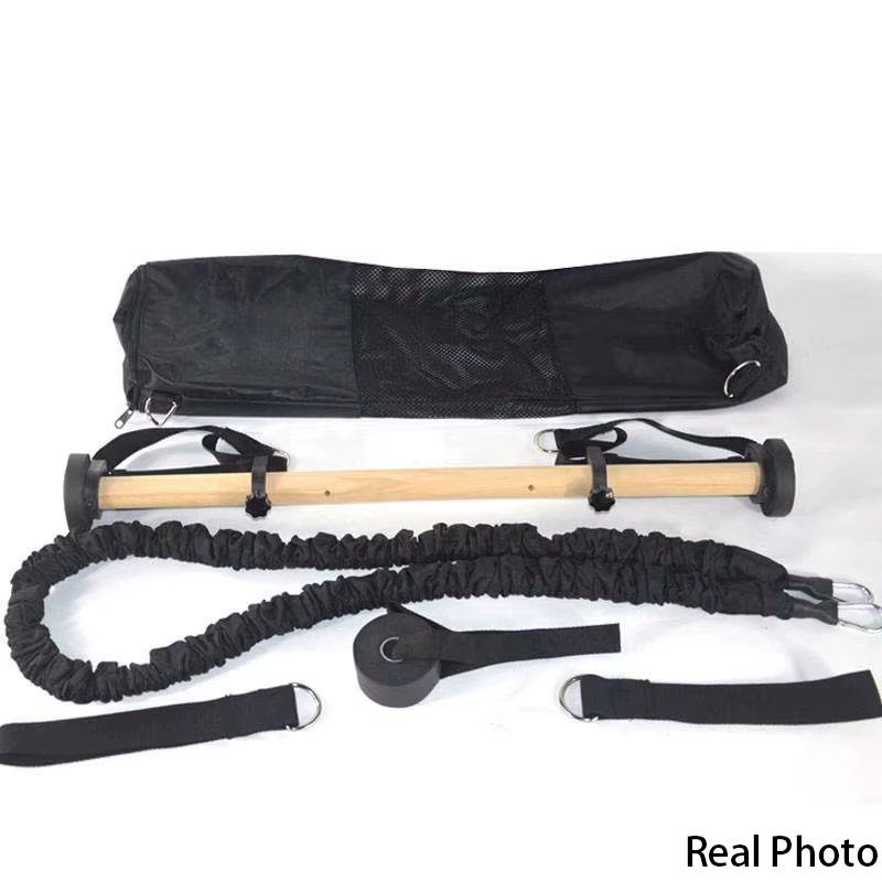 Bâton de pilates pour le yoga, barre de base, kit d'exercice, bandes