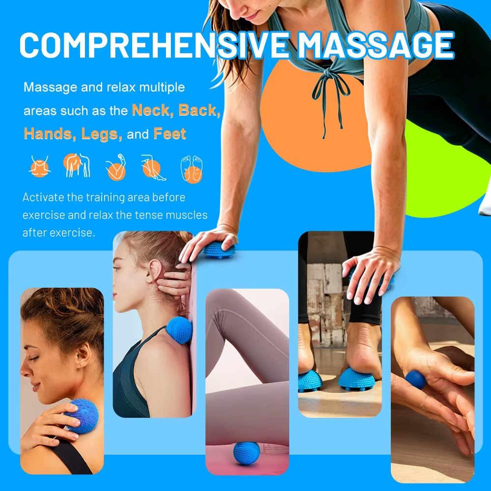 Balle de massage texturée Neuro Ball pour les pieds
