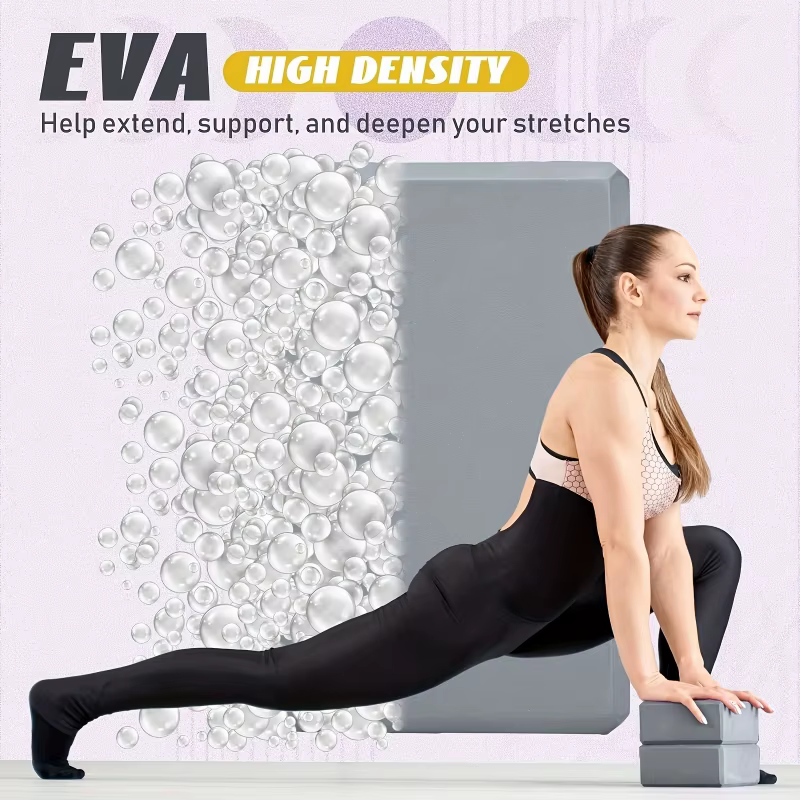 Brique de yoga - Fabriquée en mousse haute densité