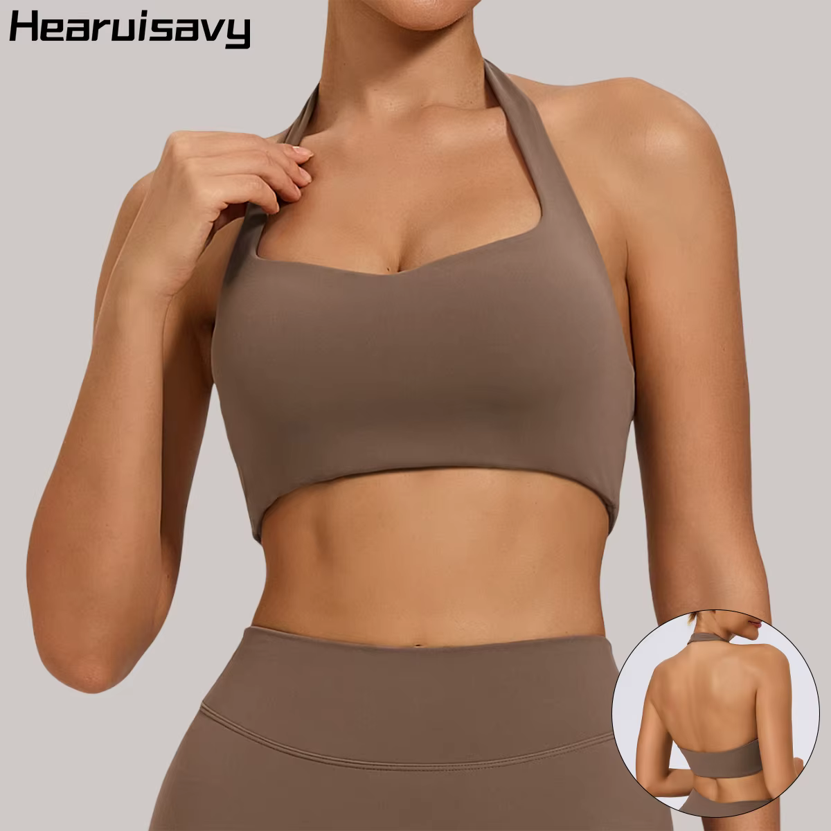 Hearuisavy femmes respirant sport soutien-gorge vêtements