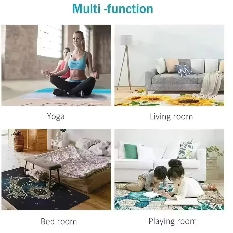 Tapis de sport antidérapant