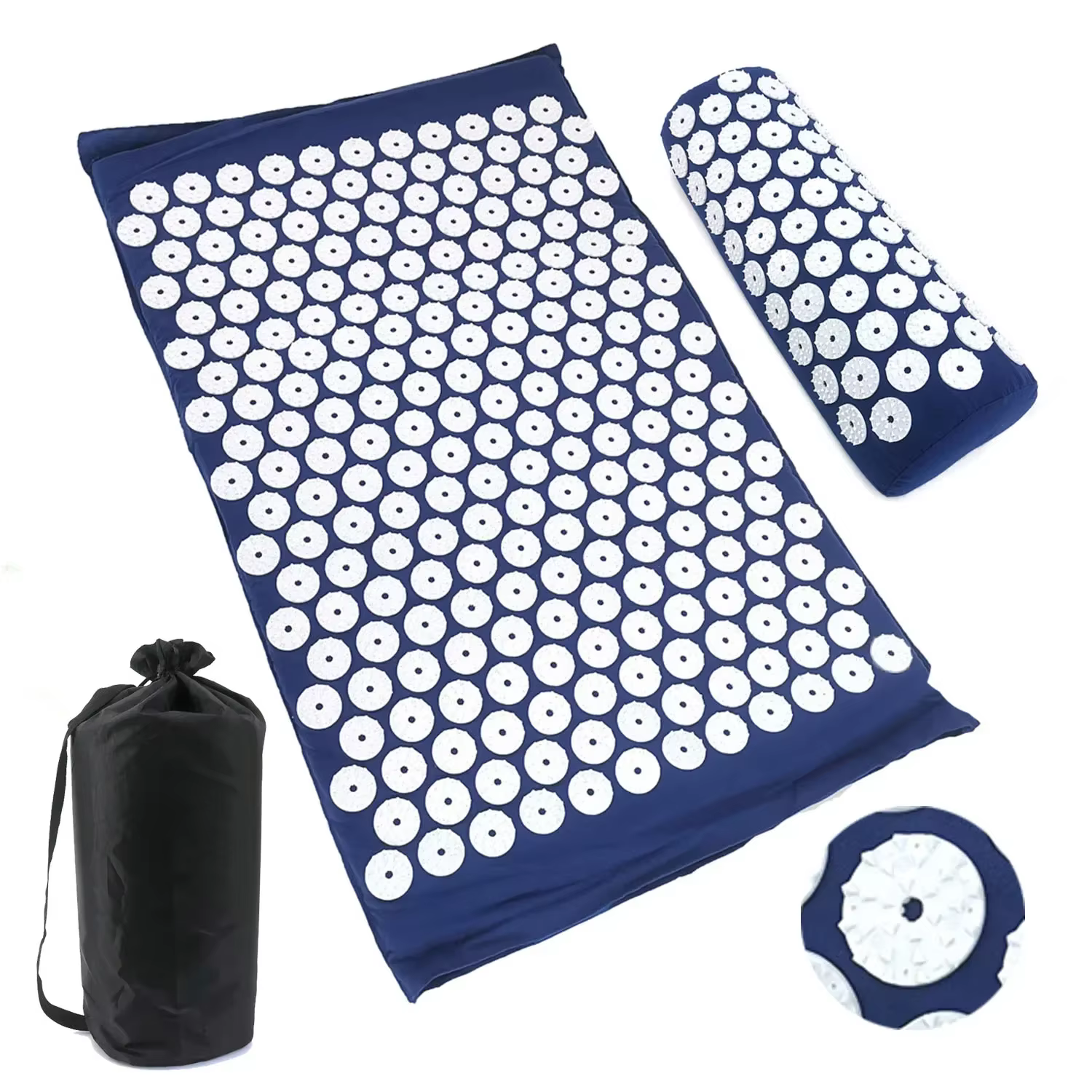 Ensemble de coussin et oreiller d'acupression