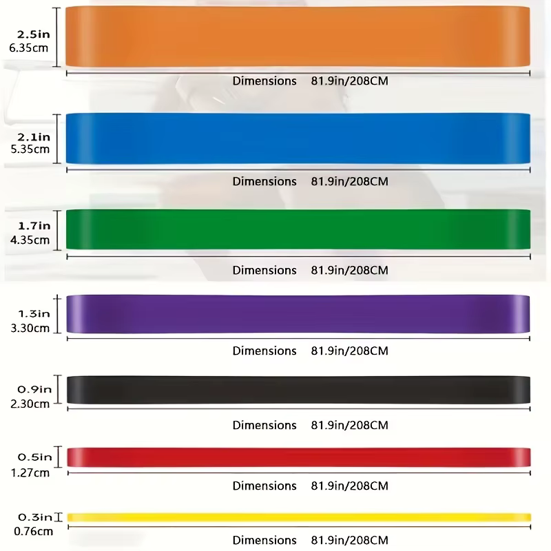 Bande de résistance pour exercice complet du corps
