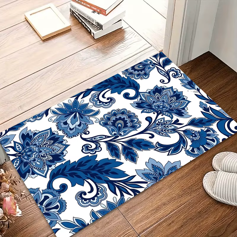 Tapis de sol en toile de jute motif chiot Teckel mignon, pour salon, chambre, entrée, tapis de bienvenue, décoration animale de compagnie