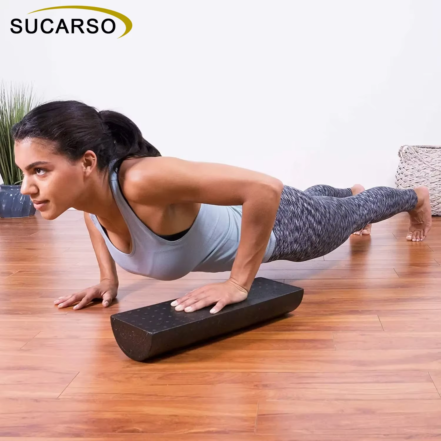 Nouveau rouleau de mousse EPP semi-circulaire pour yoga