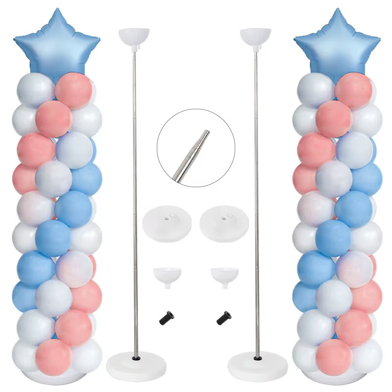 Supports télescopiques pour ballons