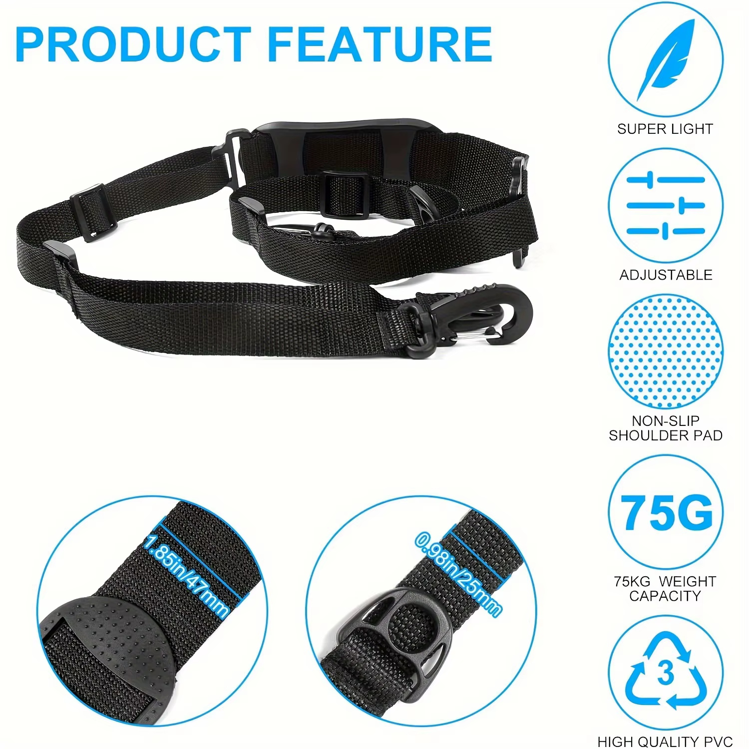 Sangle de transport de roue réglable pour vélos, ensemble de 2 pièces, sangle de démarrage universelle, accessoires de scooter