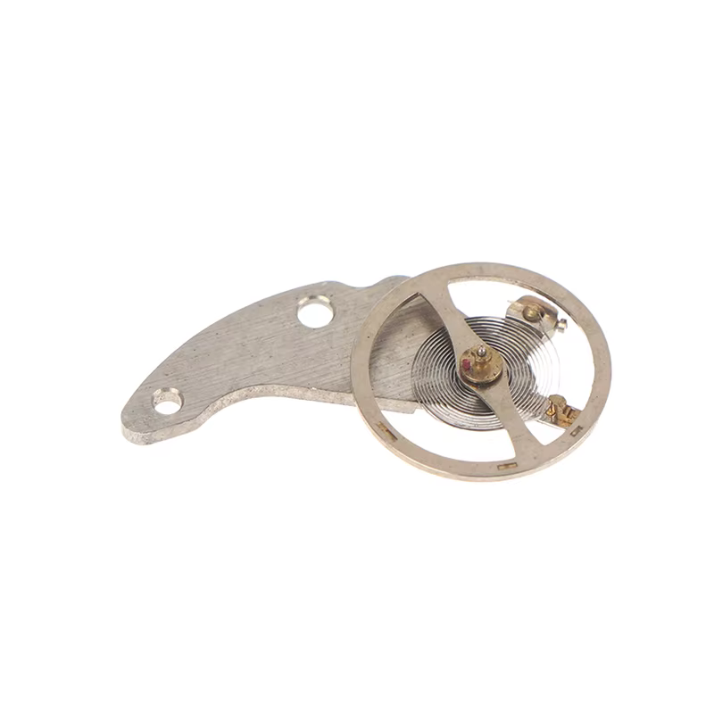 Pièce de montre : Ensemble de roue d'équilibrage 7009 avec pont de roue, universel pour mouvement 7S26, pièces de démontage de roue d'équilibrage