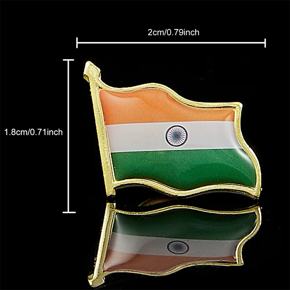 Broches de sensation nationale indienne, accessoires de vêtements décontractés, cadeau de bijoux unisexes