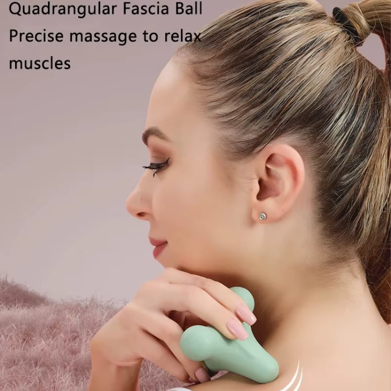 Balle de massage fascia à quatre coins pour plantaires