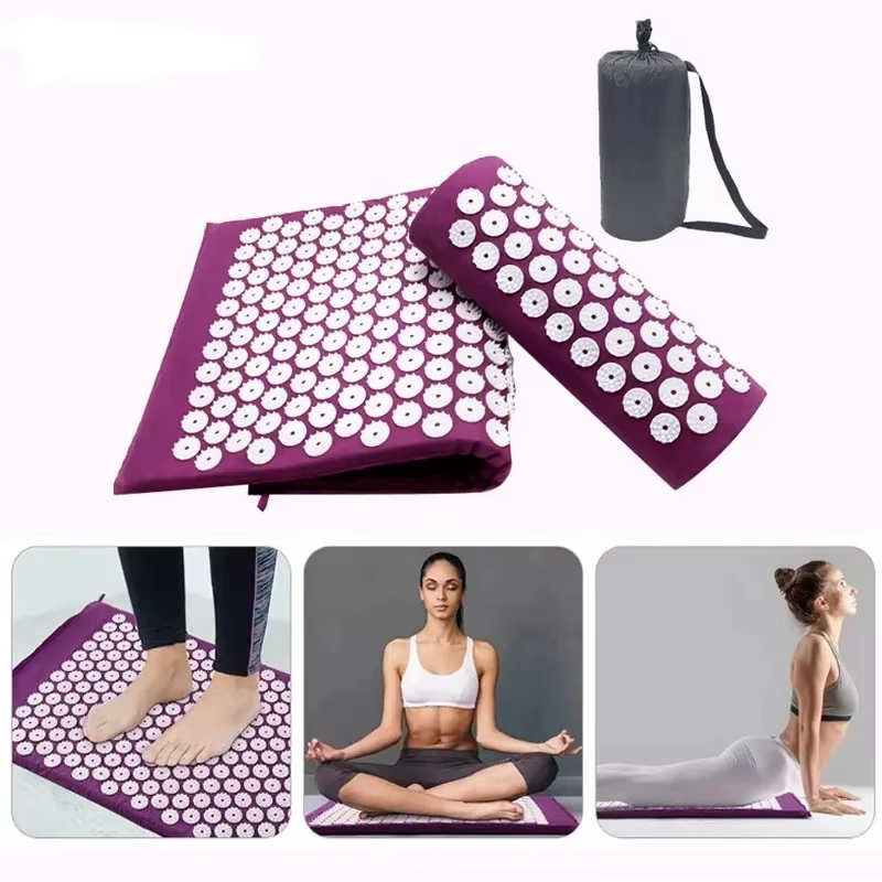 Tapis de massage par acupression de grande taille