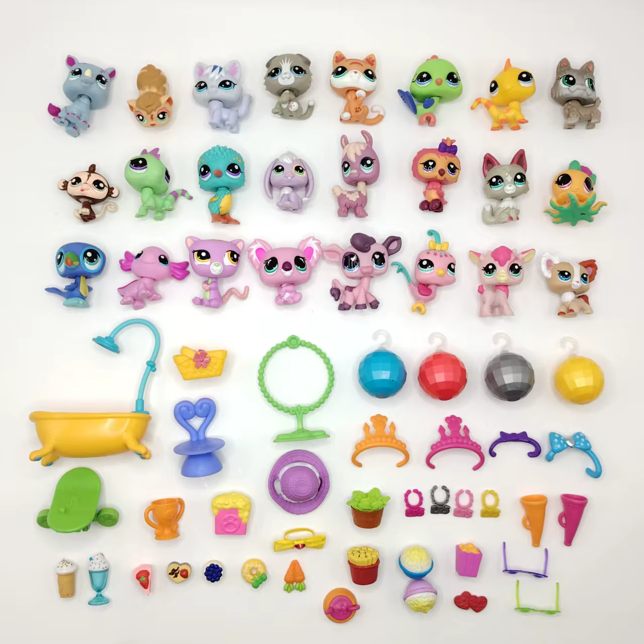 Accessoires originaux pour poupées Lps, possibilité de choisir des figurines de collection, jouets animaux mignons, cadeau d'anniversaire pour enfants