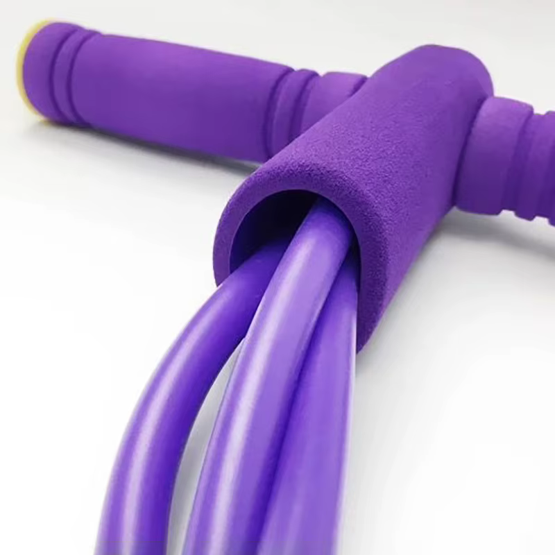 Fitness Gum 4/6 Tube Latex pédale exercice avec corde de traction assise bandes élastiques équipement de Yoga Pilates