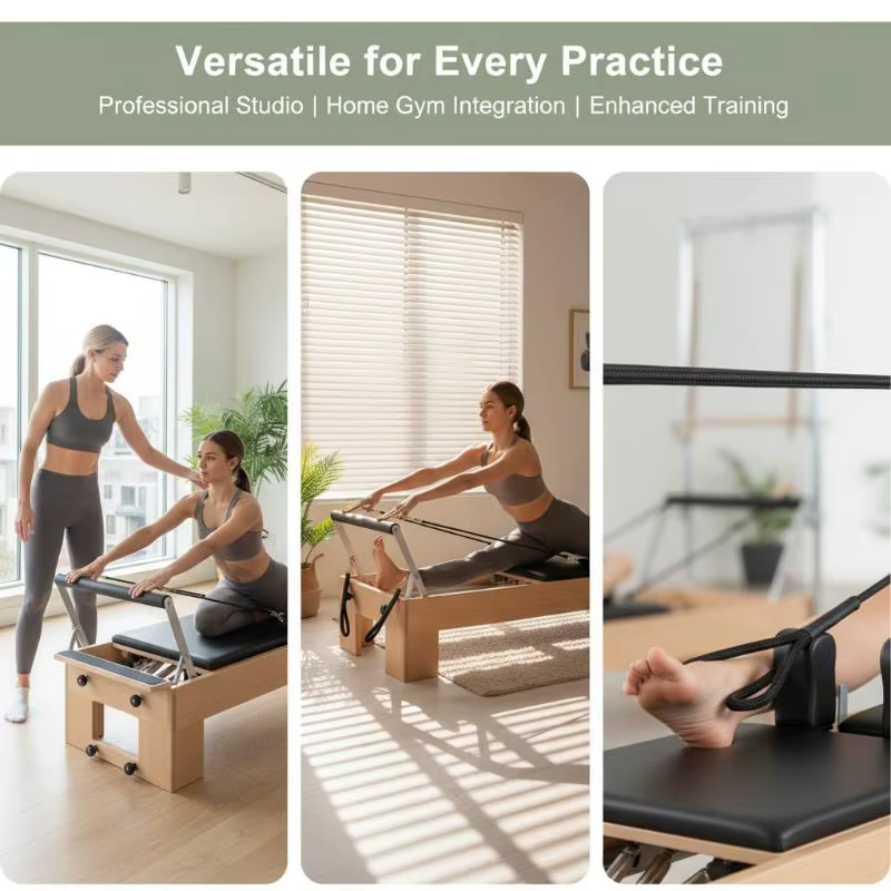1/3 Pièces Corde de traction polyvalente pour Pilates Reformer