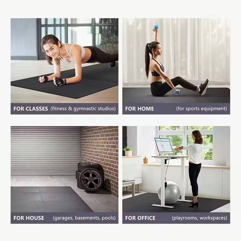 Tapis de yoga emboîtables 30x30cm