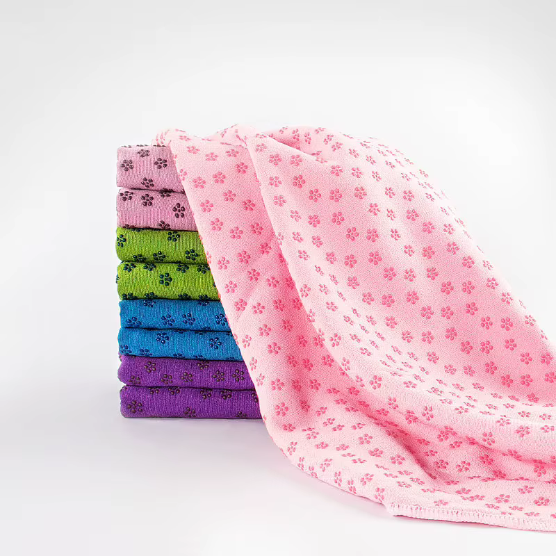 Serviette de Yoga chaude antidérapante