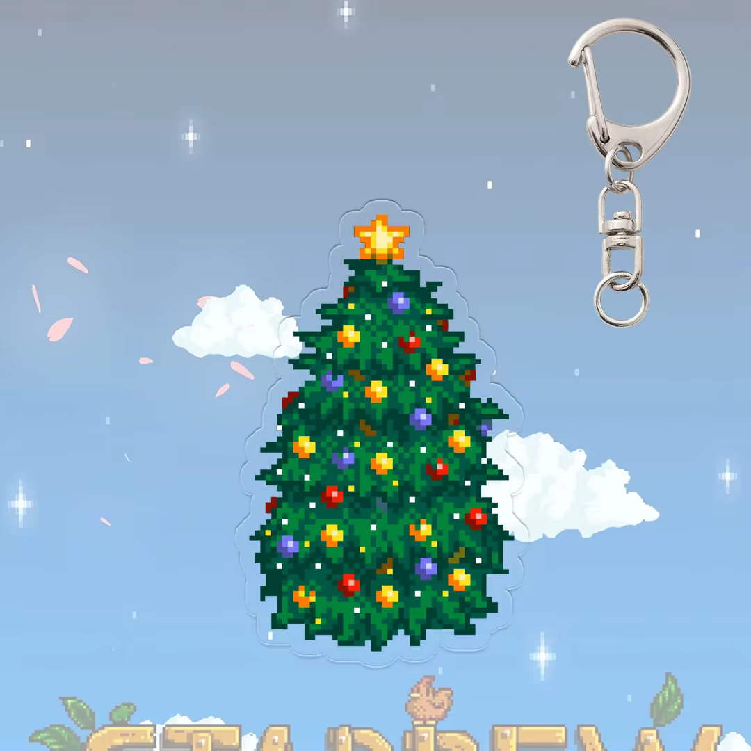 Porte-clés pantalon violet Stardew Valley, accessoires de jeu animé, crabe, œuf, crevettes, intérêt créatif, accessoire de décoration pour étudiant, pendentif