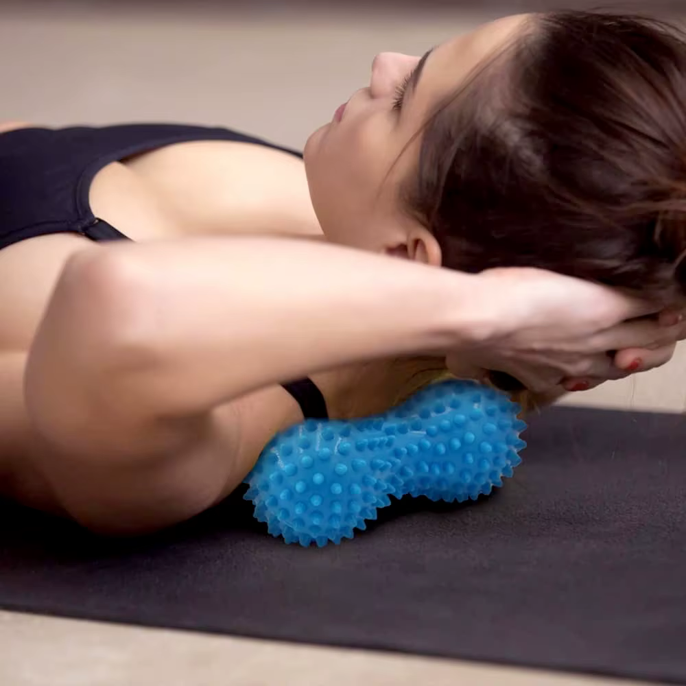 Fournitures de Yoga en PVC d'arachide avec épines