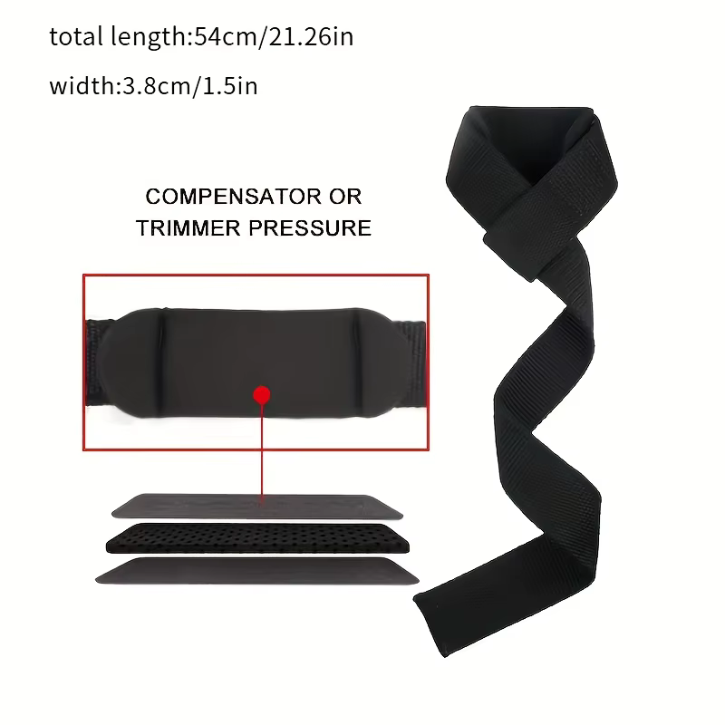 1 paire de sangles de protection pour poignets pour la musculation