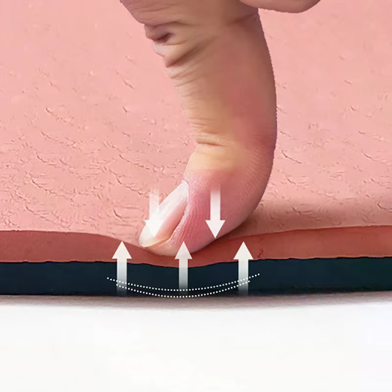 Tapis de yoga plat, tapis de soutien pour les genoux