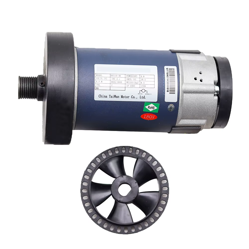 Moteur à aimant permanent pour tapis de course, moteur à courant continu, 2,0 hp, alcool 180V, 5A