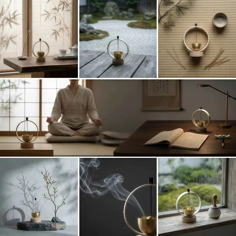 Carillon à vent pour la méditation des 7 chakras