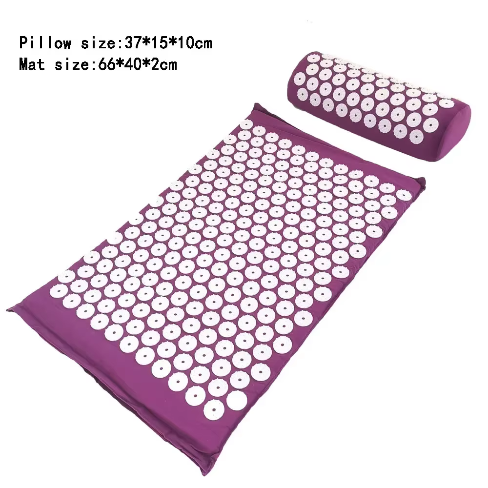 Ensemble de coussin et oreiller d'acupression