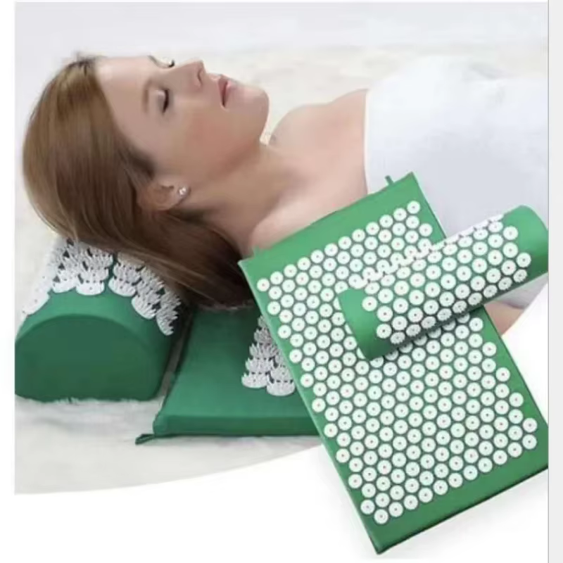 Masseur d'acupuncture tapis de Yoga coussin de siège Massage soulage la douleur et la pression points de maux de dos
