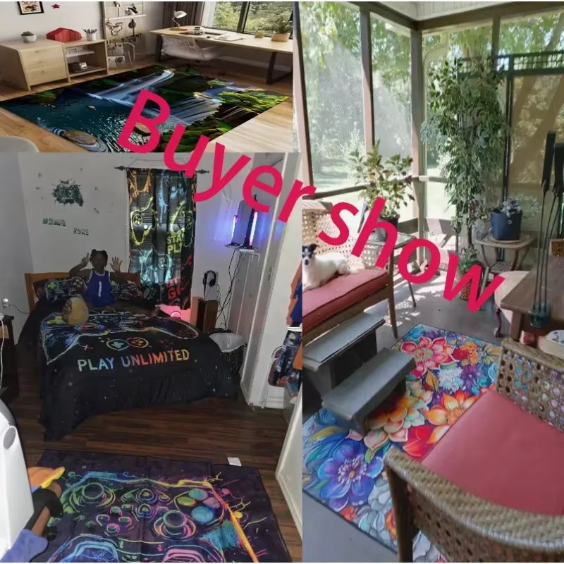 Tapis d'arcade rétro pour intérieur et extérieur