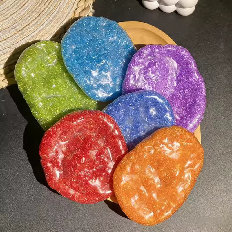 Balle anti-stress colorée et portable