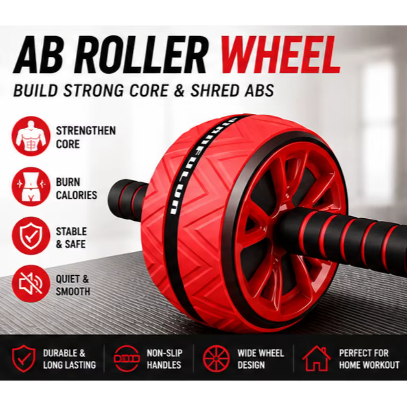 Roue abdominale pour l'entraînement des abdominaux et du tronc