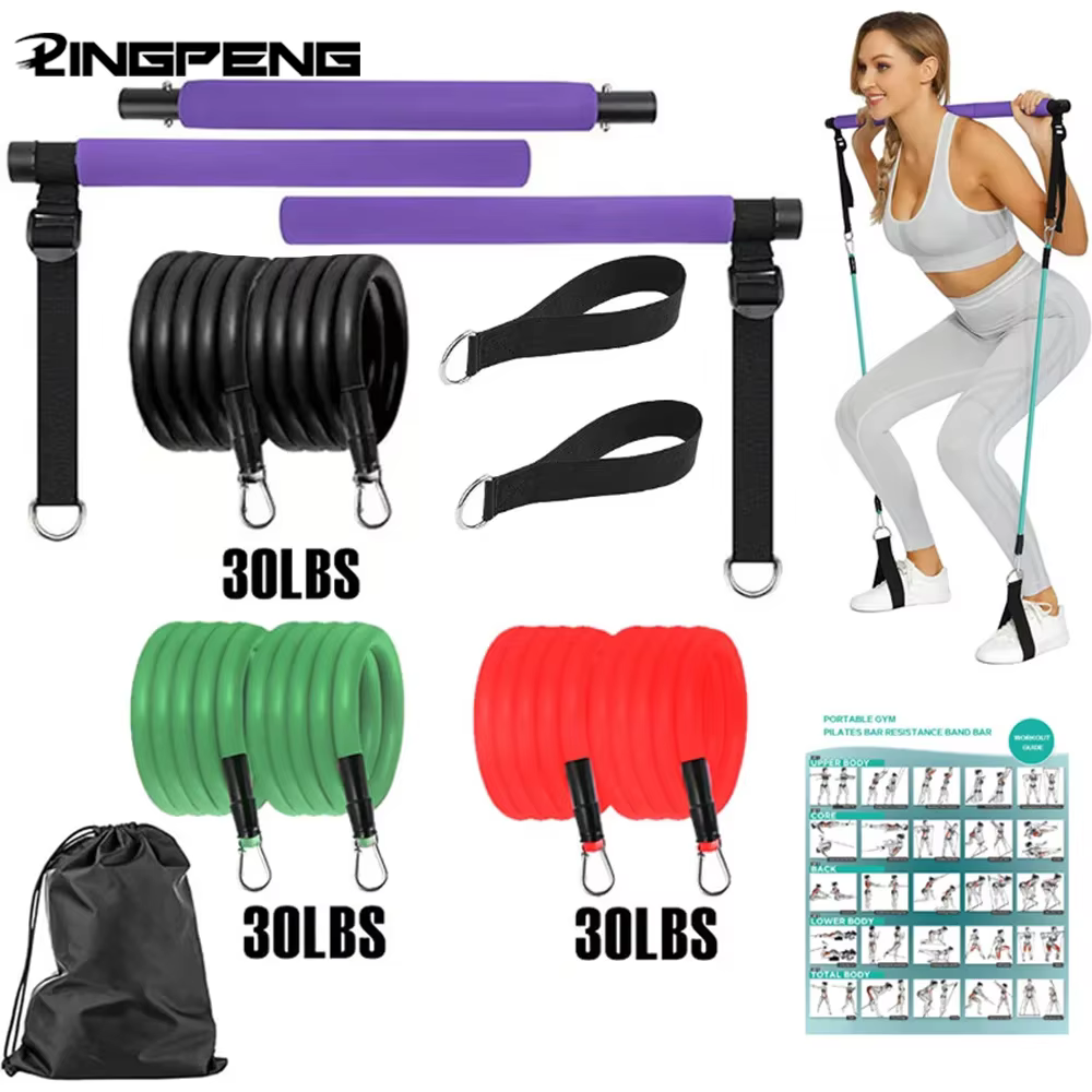 Kit de Pilates avec bandes de résistance