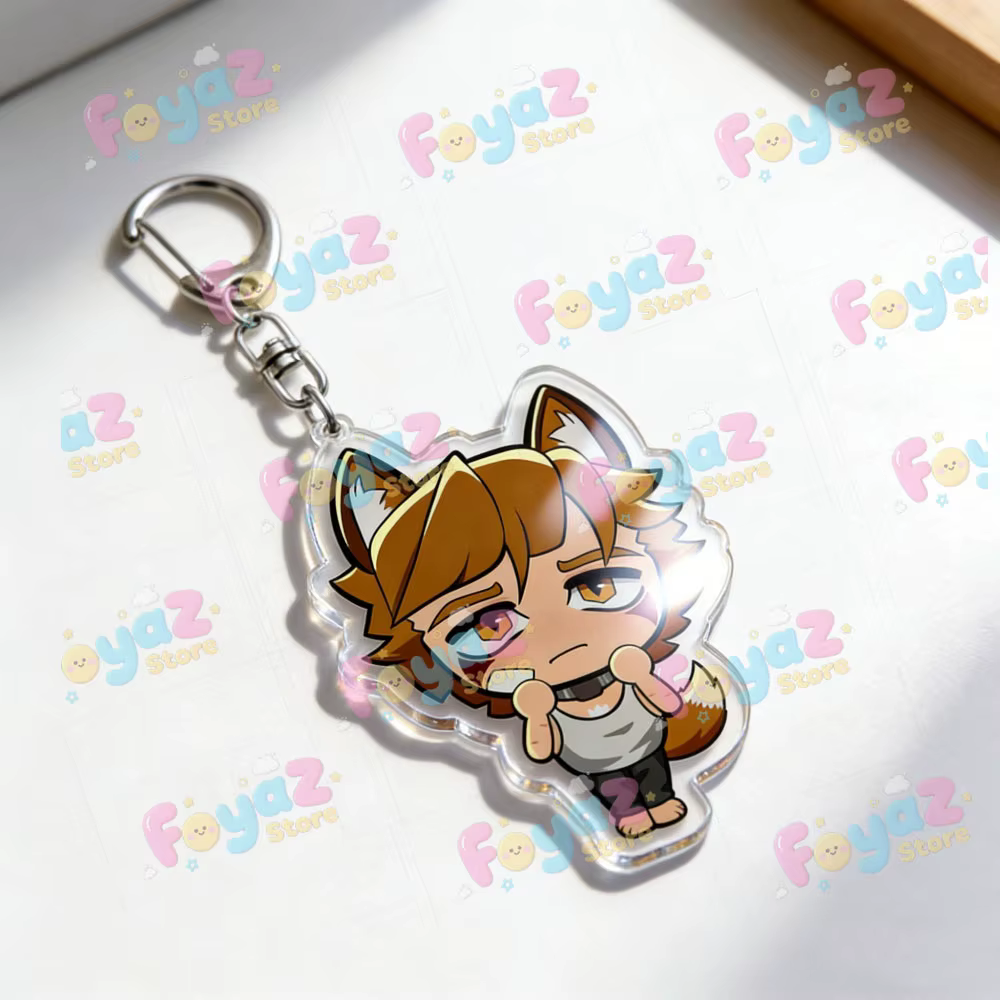 Porte-clés Anime Chibi YKMET, accessoires pour sacs, bijoux, cadeaux pour les fans de mangas et de jeux