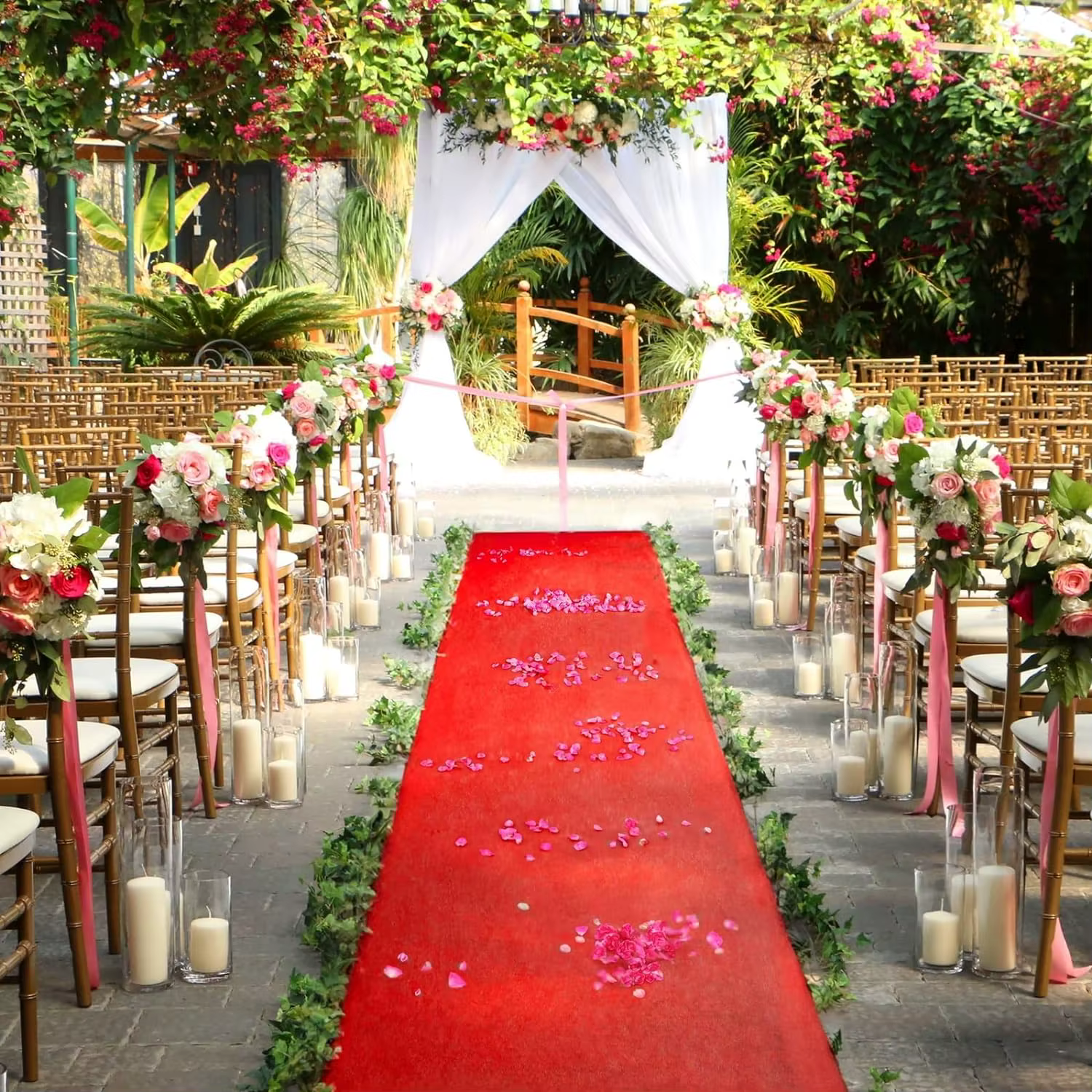 Tapis de mariage antidérapant tapis blanc de mariage tapis rouge de mariage tapis de scène de soirée tapis de mariage tapis de mariage