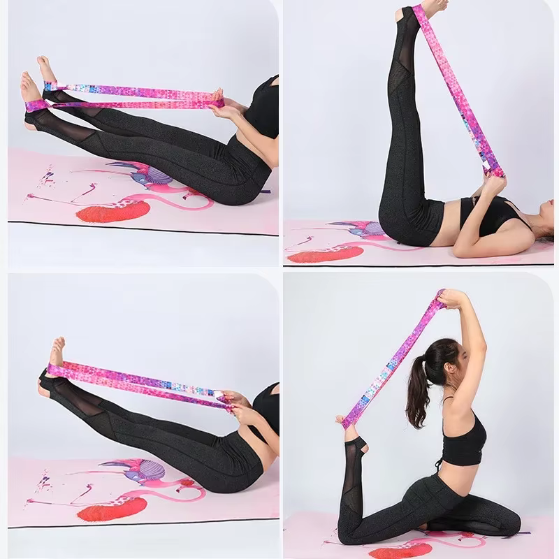 Sangle de tapis de Yoga réglable