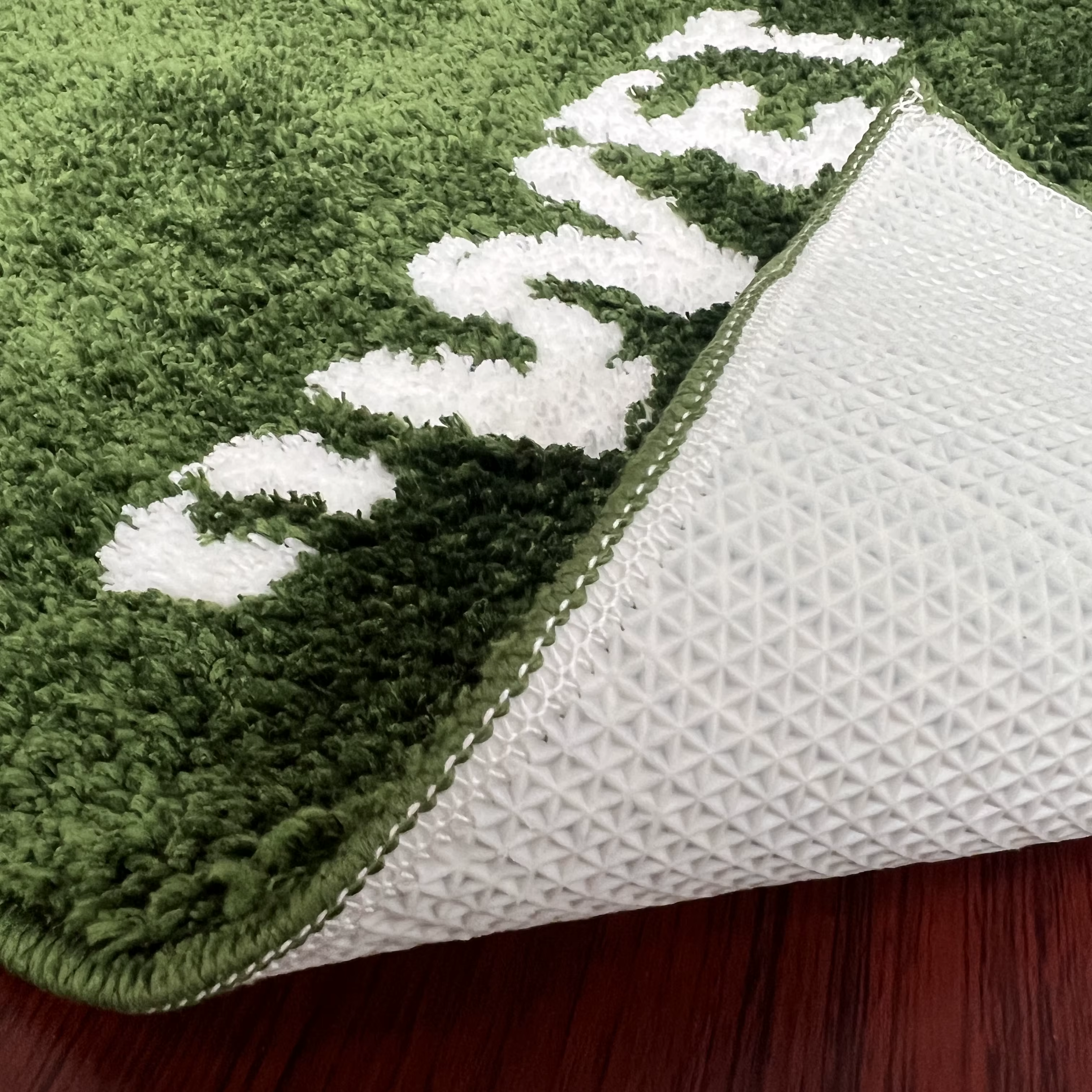 Paillasson en herbe humide