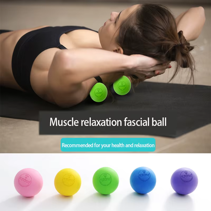 Boule de Massage Fascia en caoutchouc