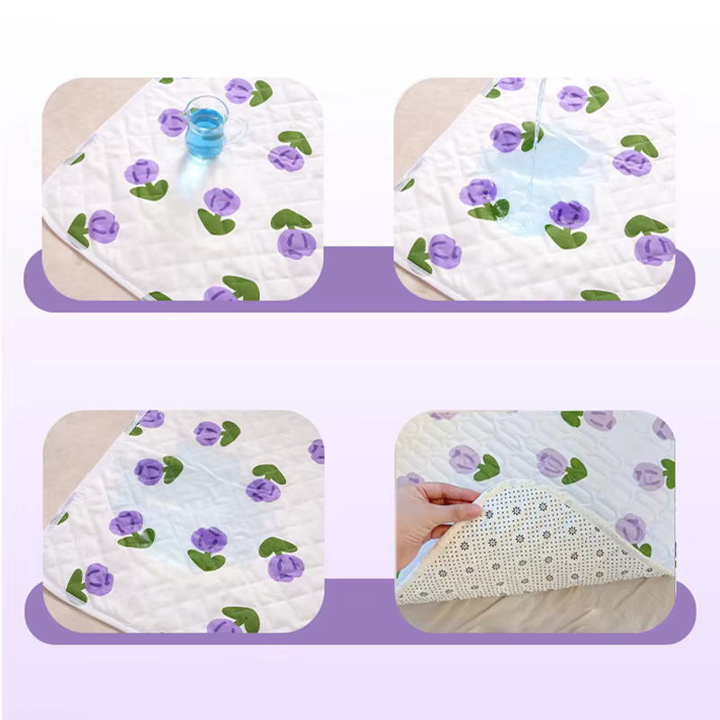 Matelas lavable pour animaux de compagnie, tapis de soins réutilisables pour chiens, antidérapant, absorbant, pour chiot et chat, couche-culotte d'entraînement, costume pour lit, siège de voiture, can