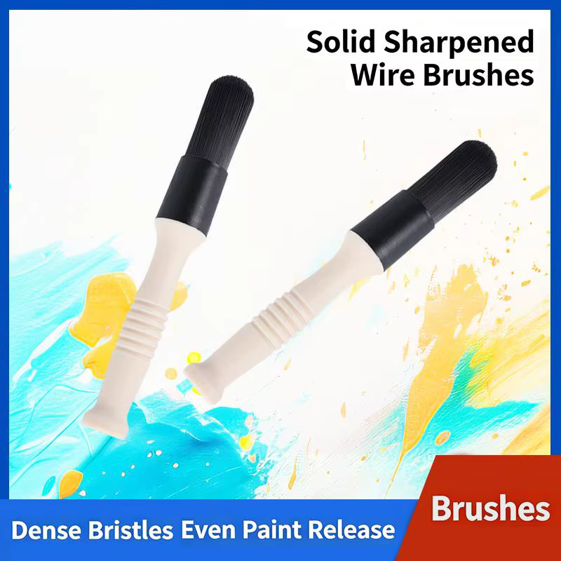 Brosse de nettoyage pour roues de voiture, 1 pièce, outils de nettoyage pour roues et portes de voiture