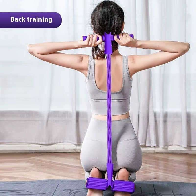 Bande d'exercice de Yoga à 6 tubes