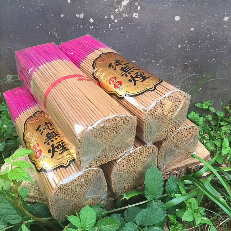 Bâtons d'encens en bois de santal sans fumée pour la méditation