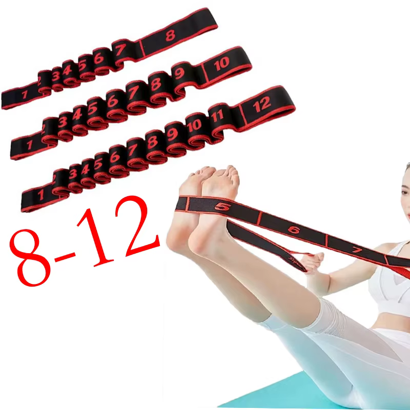 Sangle élastique de yoga pour étirements