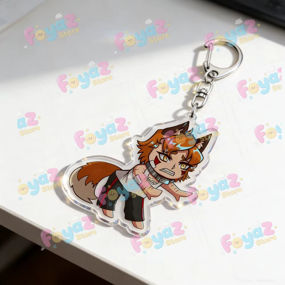 Porte-clés Anime Chibi YKMET, accessoires pour sacs, bijoux, cadeaux pour les fans de mangas et de jeux
