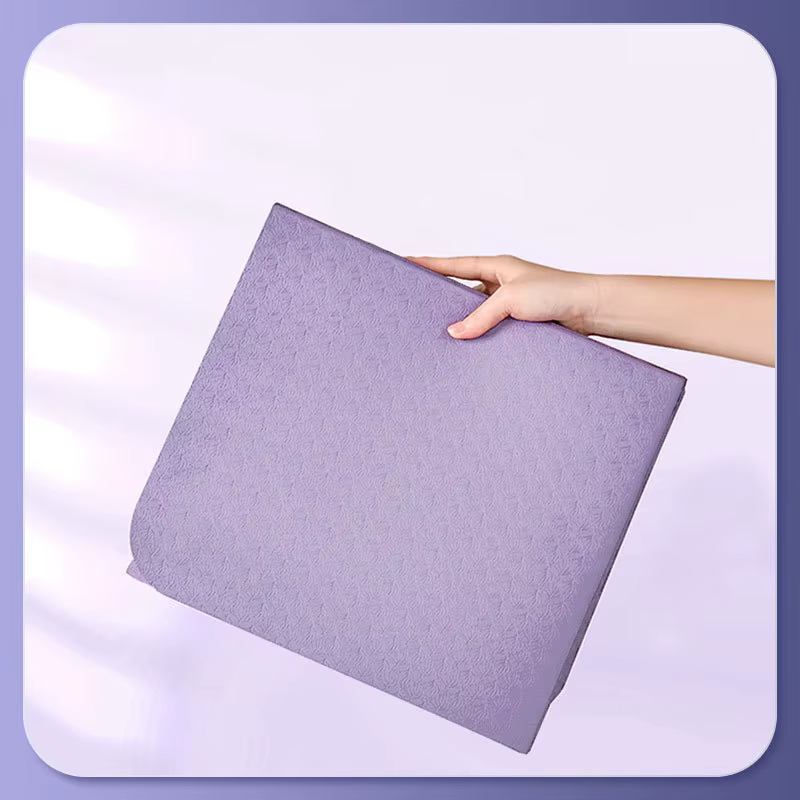 Cuillère à soupe de polymères de yoga pliable